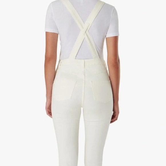 We Wore What Basic Denim White Overalls - Picture 6 of 14